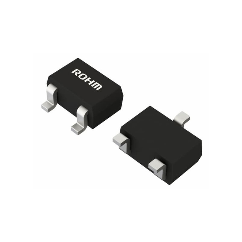 50 pcs - ROHM DTA113ZU3T106 PNP Digital Transistor, 100 mA, -50 V, 3-Pin SOT-323