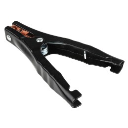 1 pcs - Mueller Electric Crocodile Clip, Copper Contact, 200A, Black