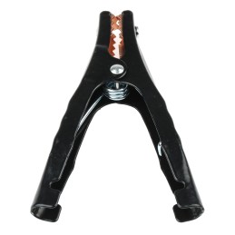 1 pcs - Mueller Electric Crocodile Clip, Copper Contact, 200A, Black