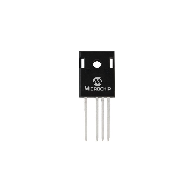 5 pcs - SiC N-Channel MOSFET, 48 A, 1700 V, 4-Pin TO-247-4 Microchip MSC035SMA170B4