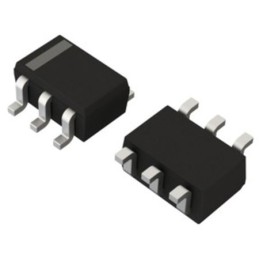 50 pcs - ROHM UMB10NFHATN Dual PNP/PNP Digital Transistor, -100 mA, -50 V, 6-Pin SOT-363