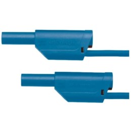 1 pcs - Schutzinger Test lead, 32A, 1kV, Blue, 2m Lead Length