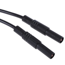 1 pcs - Hirschmann Test & Measurement, 32A, 1000V ac/dc, Black, 2m Lead Length