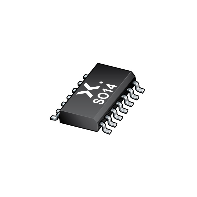 50 pcs - Nexperia 74HCT164D,653 8-stage Surface Mount Shift Register 74HCT, 14-Pin SOIC