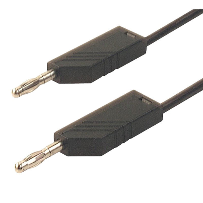 1 pcs - Hirschmann Test & Measurement, 32A, 30 V ac, 60V dc, Black, 1.5m Lead Length