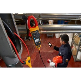 1 pcs - Fluke 376 FC Clamp Meter Bluetooth, 999.9A dc, Max Current 2.5 (Probe) kA ac CAT III 1000V With UKAS Calibration