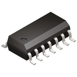 50 pcs - AS339MTR-G1 DiodesZetex, Quad Comparator, Open Collector O/P, 1.3μs 2 - 36 V 14-Pin SOIC