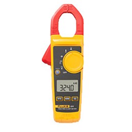 1 pcs - Fluke 324 Clamp Meter, Max Current 400A ac CAT III 600V With UKAS Calibration