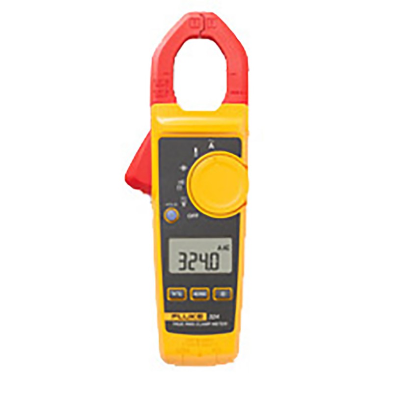 1 pcs - Fluke 324 Clamp Meter, Max Current 400A ac CAT III 600V With UKAS Calibration