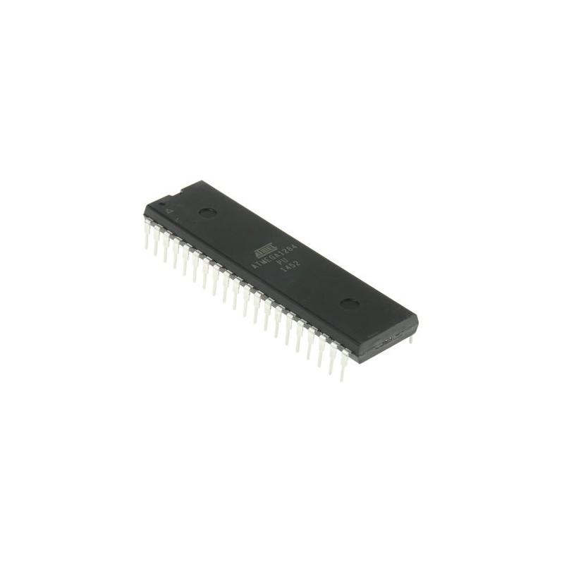 25 pcs - Microchip ATMEGA1284-PU, 8bit AVR Microcontroller, ATmega, 20MHz, 128 kB Flash, 40-Pin PDIP