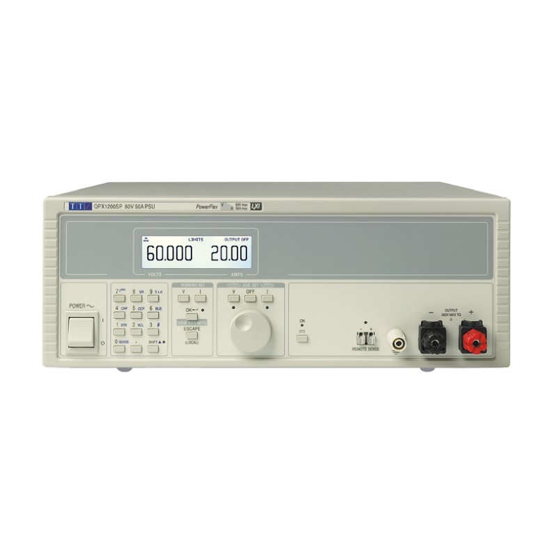 1 pcs - Aim-TTi QPX Series Digital Bench Power Supply, 0 - 60V, 0 - 50A, 1-Output, 1.2kW