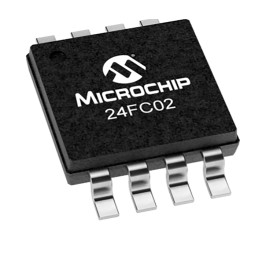 50 pcs - Microchip 24FC02-I/MS, 2kbit EEPROM Memory Chip, 3500ns 8-Pin MSOP Serial-2 Wire