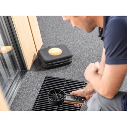 1 pcs - Testo 417 Vane Anemometer, 20m/s Max, Measures Volume Air Flow