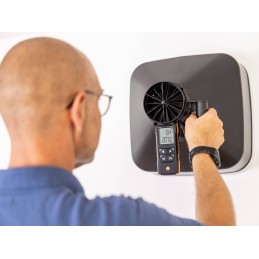 1 pcs - Testo 417 Vane Anemometer, 20m/s Max, Measures Volume Air Flow