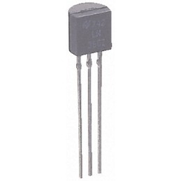 50 pcs - STMicroelectronics Adjustable Shunt Voltage Reference 2.5 - 36V ±2.0 % 3-Pin TO-92, TL431CZ