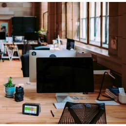 1 pcs - Orium Quaelis 34 Air Quality Meter for CO2, Humidity, Particulate Matter, Temperature, TVOC, +50°C Max, 90%RH Max