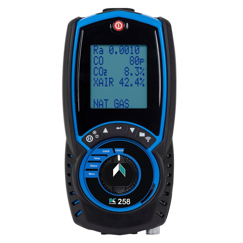 1 pcs - Kane KANE258 Flue Gas Analyser, 0.3%, 5%
