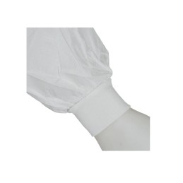 1 pcs - 3M White Unisex Visitor Coat, L