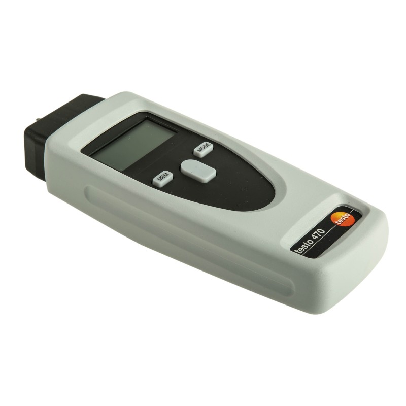 1 pcs - Testo Tachometer Best Accuracy ±0.02 % - Contact, Optical LCD 99999rpm
