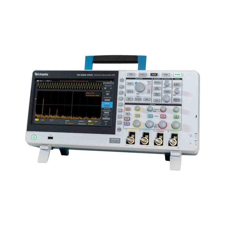 1 pcs - Tektronix TBS2074B TBS2000B Series Digital Bench Oscilloscope, 4 Analogue Channels, 70MHz