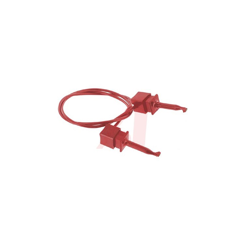 1 pcs - Mueller Electric Test lead, 5A, Red, 600mm Lead Length