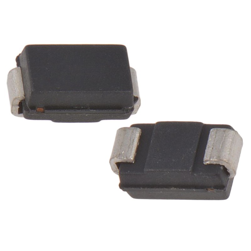 50 pcs - Diodes Inc SMAJ10AQ-13-F, Uni-Directional TVS Diode, 400W, 2-Pin DO-214AC