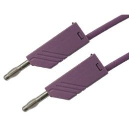 1 pcs - Hirschmann Test & Measurement, 32A, 30 V ac, 60V dc, Violet, 2m Lead Length