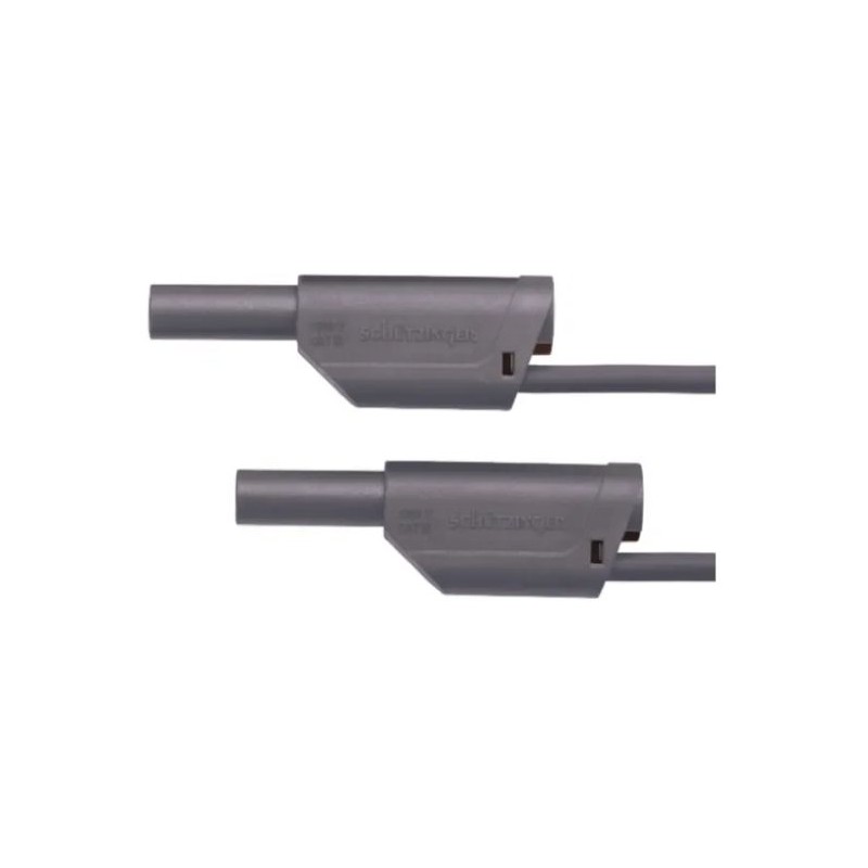 1 pcs - Schutzinger Test lead, 32A, 1kV, Grey, 1.5m Lead Length