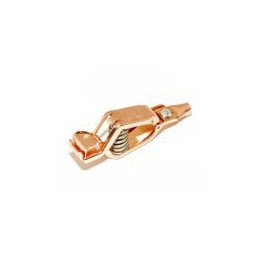 1 pcs - Mueller Electric Crocodile Clip, Copper Contact, 100A