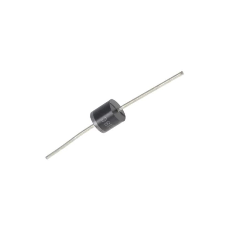10 pcs - Vishay 600V 6A, Rectifier Diode, 2-Pin P600 GI756-E3/54