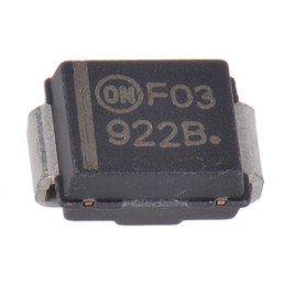 50 pcs - onsemi, 7.5V Zener Diode 5% 3 W SMT 2-Pin SMB