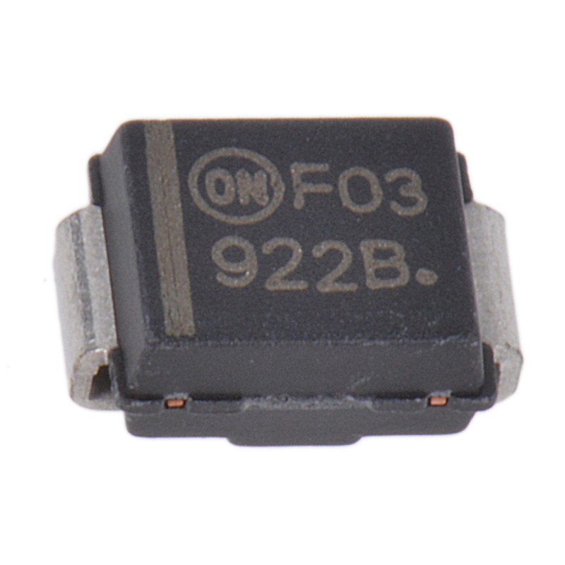 50 pcs - onsemi, 7.5V Zener Diode 5% 3 W SMT 2-Pin SMB