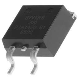 15 pcs - WeEn Semiconductors Co., Ltd 200V 20A, Dual Ultrafast Rectifiers Diode, 3-Pin D2PAK BYV32EB-200,118