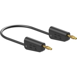 1 pcs - Staubli Test lead, 19A, 30V ac, Black, 2m Lead Length