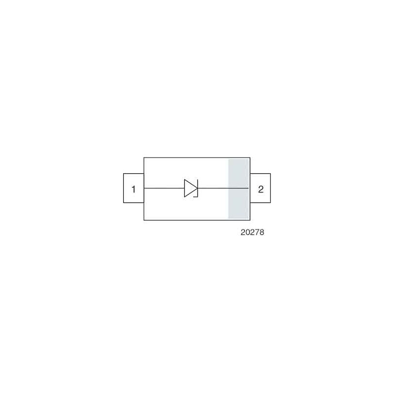 50 pcs - Vishay VTVS5V0ASMF-M3-08, Uni-Directional TVS Diode, 400W, 2-Pin DO-219AB