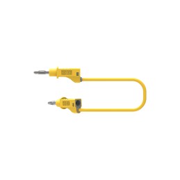 1 pcs - Electro PJP Test lead, 36A, 30 - 60V, Yellow, 100cm Lead Length