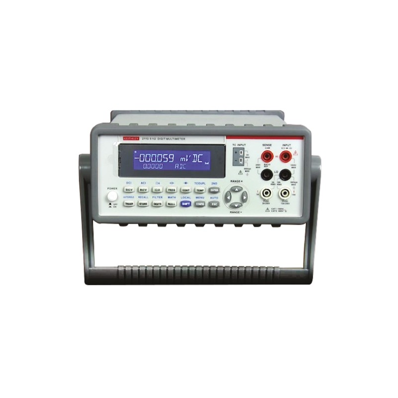1 pcs - Keithley 2110 Bench Digital Multimeter, 10A ac Max, 10A dc Max, 750V ac Max