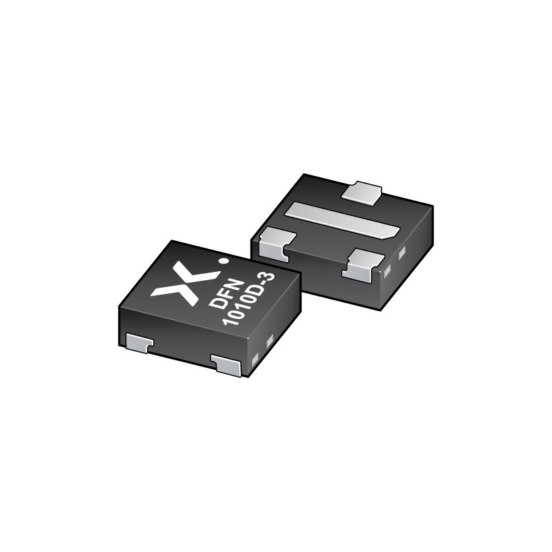 125 pcs - P-Channel MOSFET, 2.4 A, 30 V, 4-Pin DFN1010D-3, SOT1215 Nexperia PMXB120EPEZ