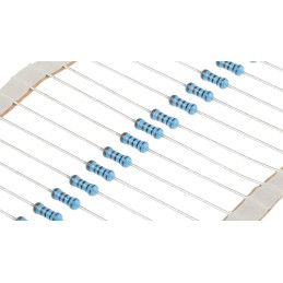 250 pcs - Vishay 1kΩ Thin Film Resistor 0.6W ±1% MRS25000C1001FCT00