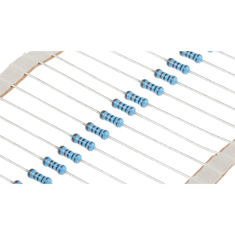 250 pcs - Vishay 1kΩ Thin Film Resistor 0.6W ±1% MRS25000C1001FCT00