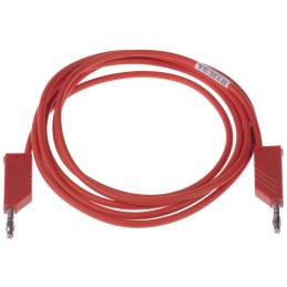 1 pcs - Hirschmann Test & Measurement, 16A, 60V dc, Red, 2m Lead Length