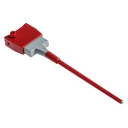 1 pcs - Hirschmann Test & Measurement Red Grabber Clip with Pincers, 4A, 60V dc, 4mm Socket