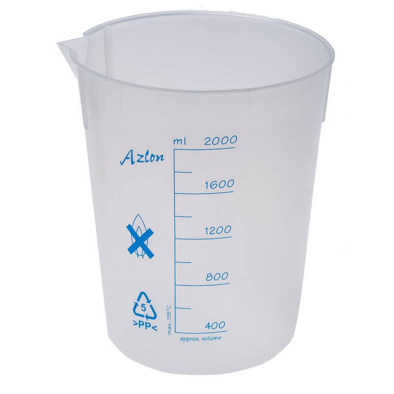 1 pcs - RS PRO PP 2L Beaker
