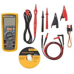 1 pcs - Fluke 1587 FC Insulation Tester, 50V Min, 1000V Max, 2GΩ Max, CAT III 1000V - RS Calibration