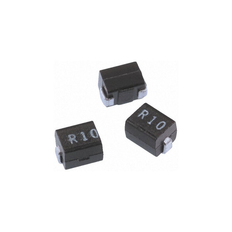 1200 pcs - Wurth, WE-GF, 1812 (4532M) Shielded Wire-wound SMD Inductor with a Ferrite Core, 10 μH ±10% Wire-Wound 250mA Idc Q:50