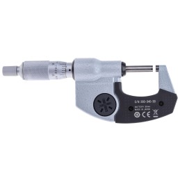 1 pcs - Mitutoyo 293-340-30 External Micrometer, Range 0 mm -25 mm