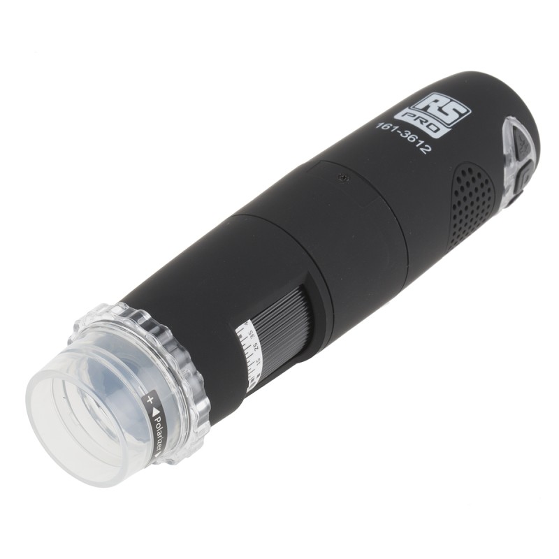 1 pcs - RS PRO Wi-Fi Wifi Microscope, 5M pixels, 5 - 200X Magnification
