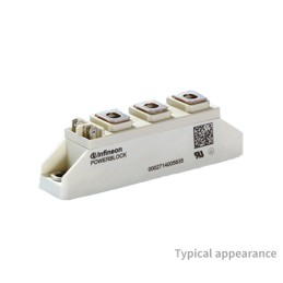 12 pcs - Infineon TD120N16SOFHPSA1, Thyristor Module 1600V, 120A 100mA