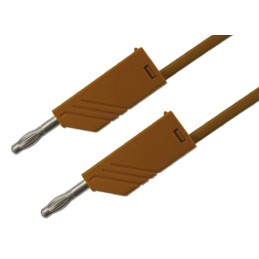 1 pcs - Hirschmann Test & Measurement, 32A, 30 V ac, 60V dc, Brown, 2m Lead Length