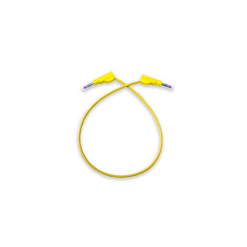 1 pcs - Mueller Electric Test Leads, 20A, 1kV, Yellow, 609.6mm Lead Length